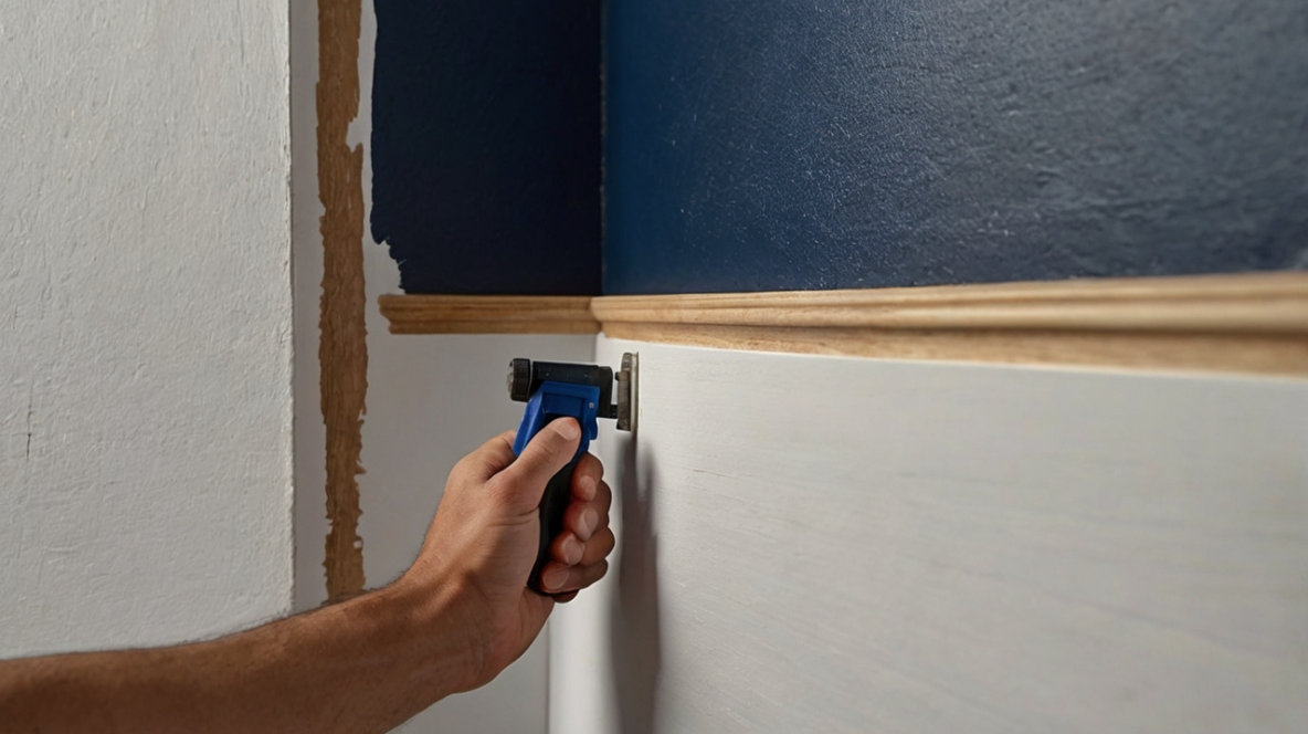 Como Usar um Pinador para Fixação de Rodapés de Forma Eficiente