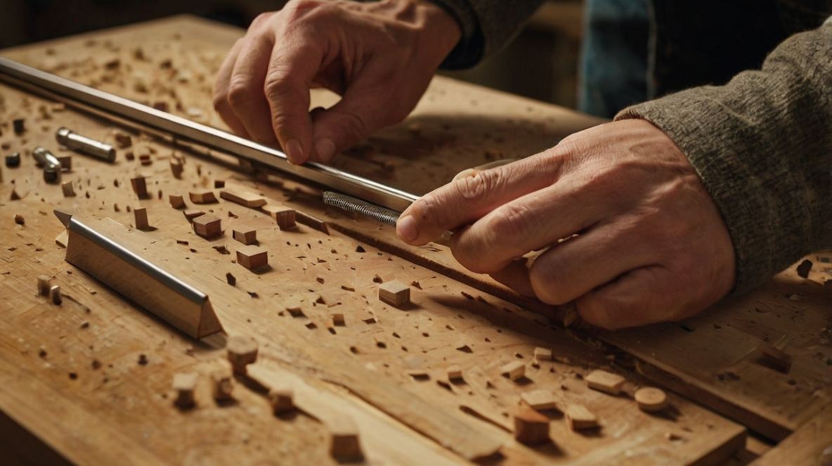 Técnicas de Fixação com Pinadores para Construção de Prateleiras Sob Medida
